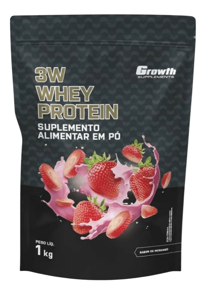 Growth Supplements Whey 3W 1 kg